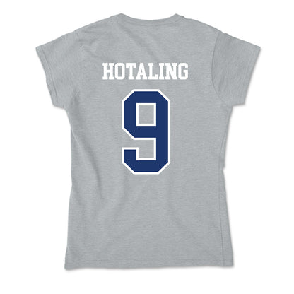 New Haven - NCAA Men's Basketball : Owen Hotaling - Classic Shersey Soft Style Women’s T-Shirt-1
