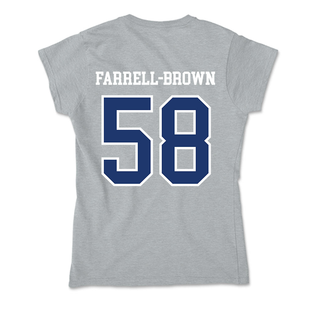 New Haven - NCAA Football : Dante Farrell-Brown - Classic Shersey Soft Style Women’s T-Shirt-1