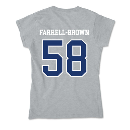 New Haven - NCAA Football : Dante Farrell-Brown - Classic Shersey Soft Style Women’s T-Shirt-1