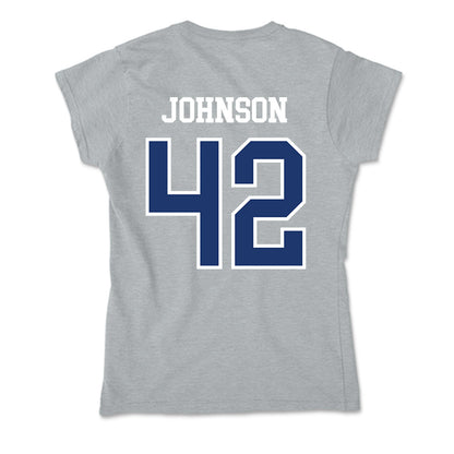 New Haven - NCAA Football : Nehemiah Johnson - Classic Shersey Soft Style Women’s T-Shirt-1