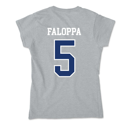 New Haven - NCAA Men's Basketball : Stefano Faloppa - Classic Shersey Soft Style Women’s T-Shirt-1