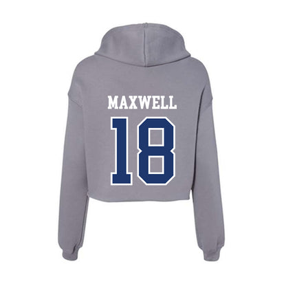 New Haven - NCAA Women's Soccer : Madison Maxwell - Classic Shersey Women's Crop Fleece Hoodie-1