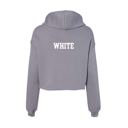 New Haven - NCAA Men's Track & Field : Dante White - Classic Shersey Women's Crop Fleece Hoodie-1