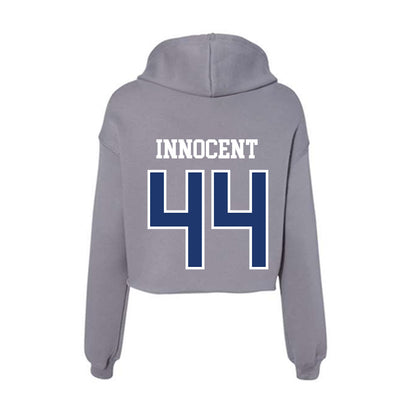 New Haven - NCAA Women's Basketball : Merit Innocent - Classic Shersey Women's Crop Fleece Hoodie-1