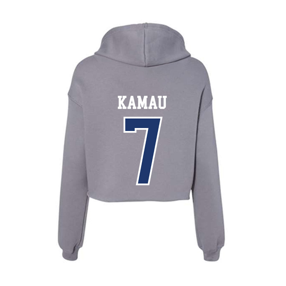 New Haven - NCAA Women's Volleyball : Emma Kamau - Classic Shersey Women's Crop Fleece Hoodie-1