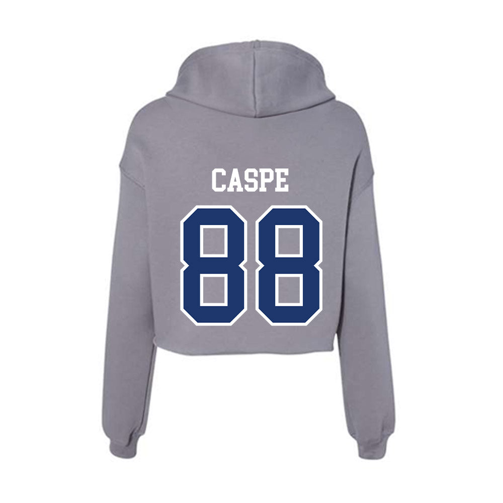 New Haven - NCAA Football : Jeremy Caspe - Classic Shersey Women's Crop Fleece Hoodie-1