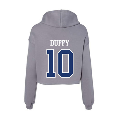 New Haven - NCAA Football : Aj Duffy - Classic Shersey Women's Crop Fleece Hoodie-1