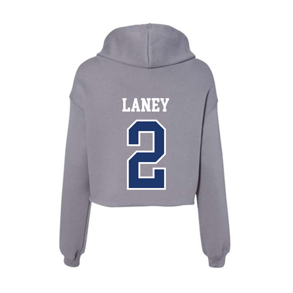 New Haven - NCAA Football : Zaon Laney - Classic Shersey Women's Crop Fleece Hoodie-1