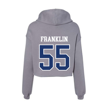 New Haven - NCAA Football : Jayden Franklin - Classic Shersey Women's Crop Fleece Hoodie-1