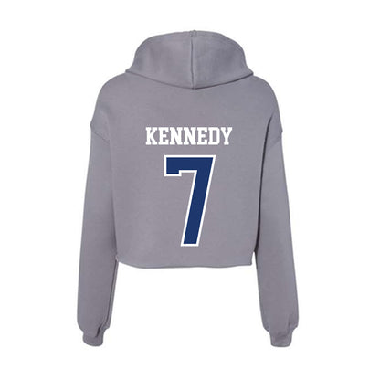 New Haven - NCAA Men's Basketball : Dior Kennedy - Classic Shersey Women's Crop Fleece Hoodie-1