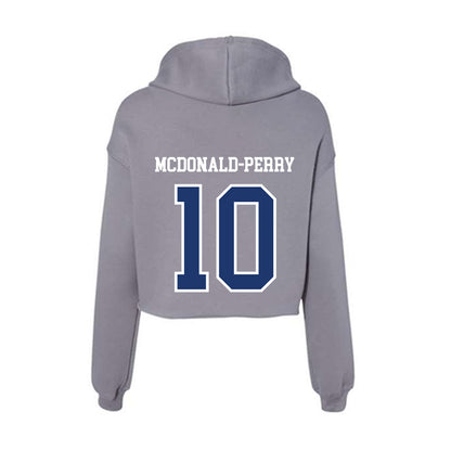 New Haven - NCAA Women's Basketball : Aniya McDonald-Perry - Classic Shersey Women's Crop Fleece Hoodie-1