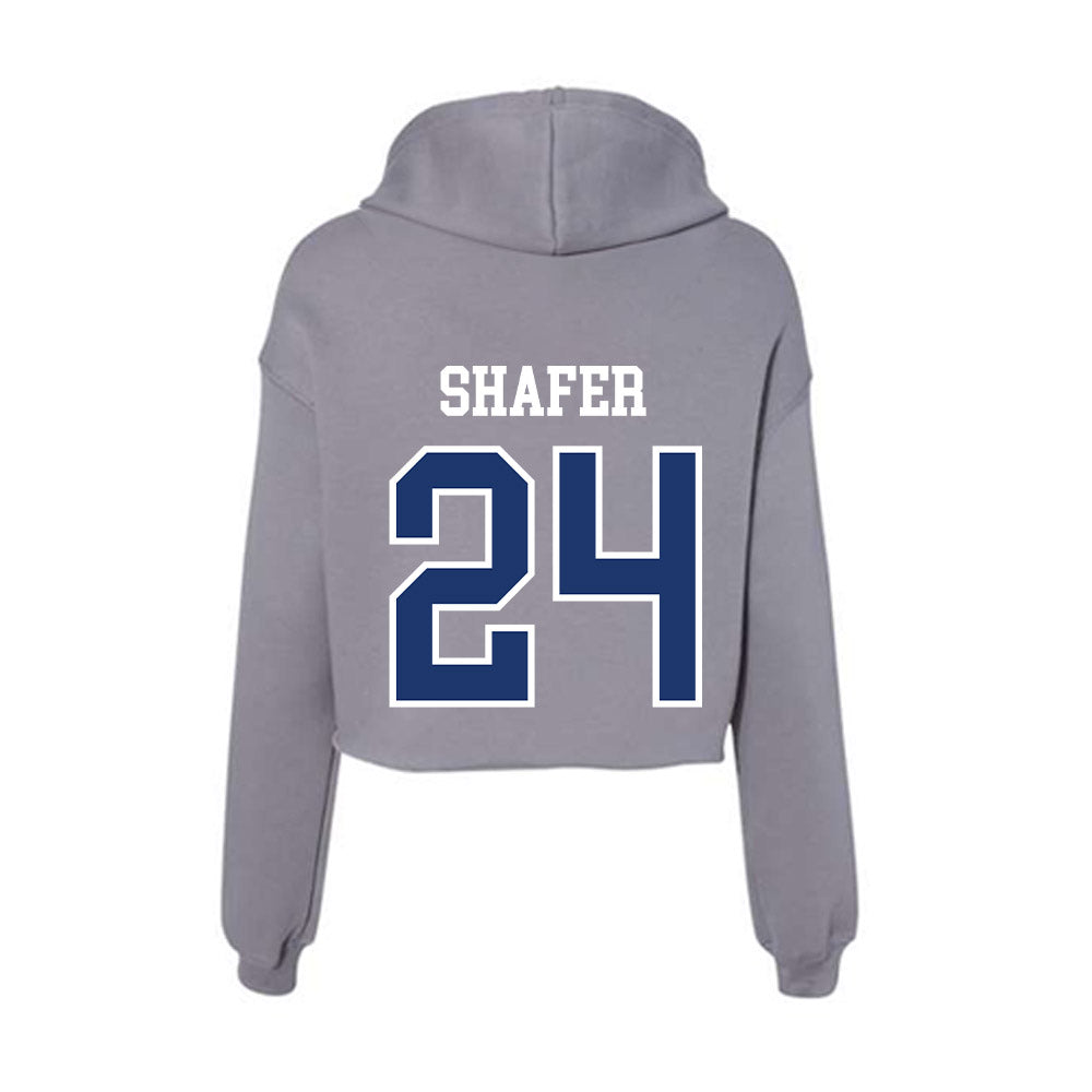 New Haven - NCAA Women's Lacrosse : Lucy Shafer - Classic Shersey Women's Crop Fleece Hoodie-1