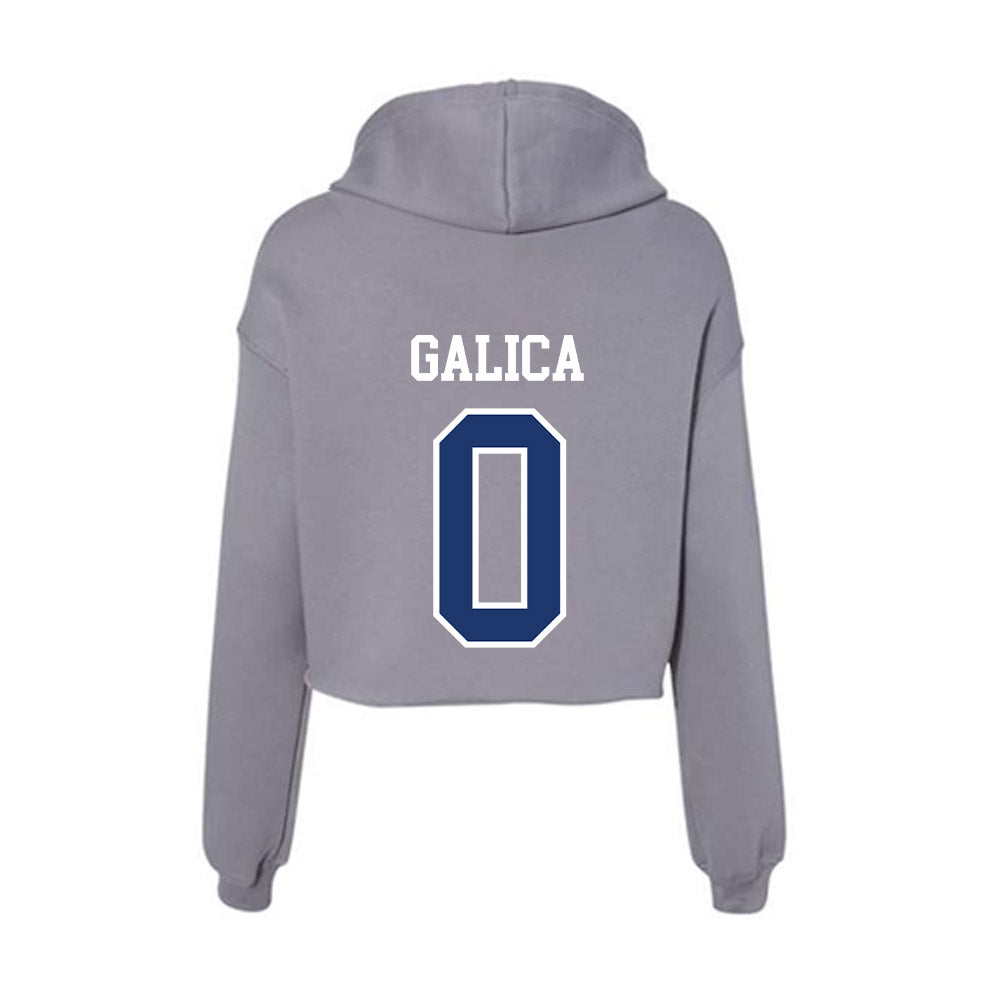 New Haven - NCAA Women's Soccer : Jordan Galica - Classic Shersey Women's Crop Fleece Hoodie-1