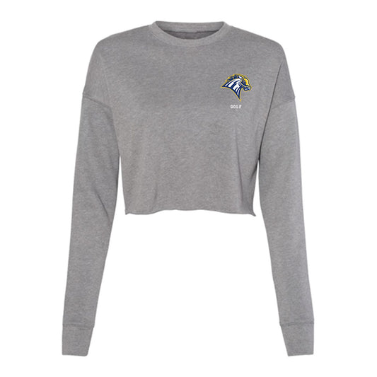 New Haven - NCAA Women's Golf : Cloe Wight - Classic Shersey Women's Cropped Crew Fleece-0