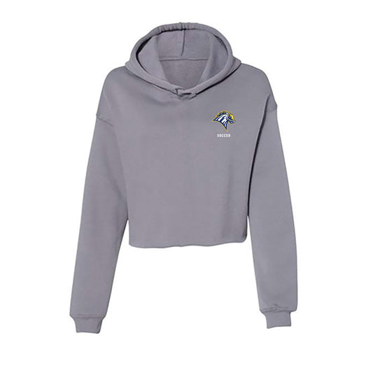 New Haven - NCAA Men's Soccer : Valerio Del Mastro - Classic Shersey Women's Crop Fleece Hoodie-0