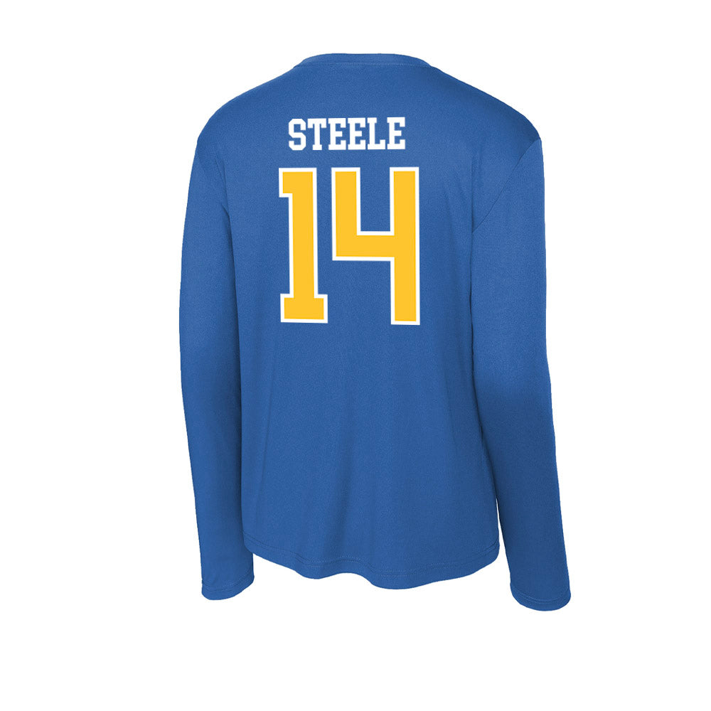New Haven - NCAA Men's Basketball : Teshaun Steele - Classic Shersey Activewear Long Sleeve T-Shirt-1