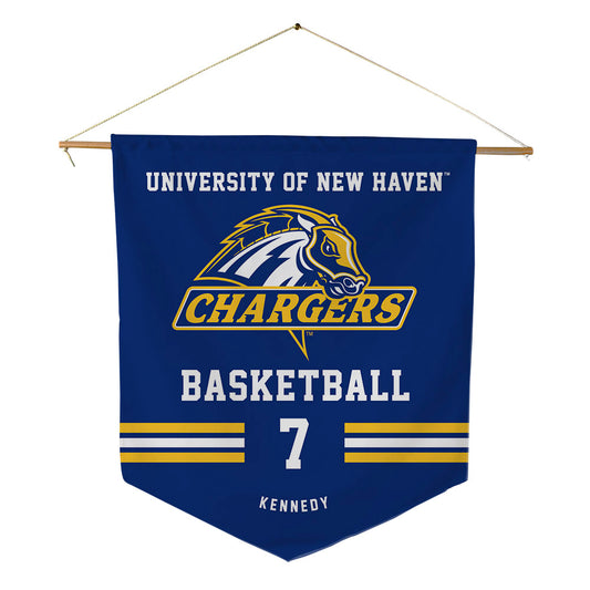 New Haven - NCAA Men's Basketball : Dior Kennedy - Pennant - 18" x 21"-0