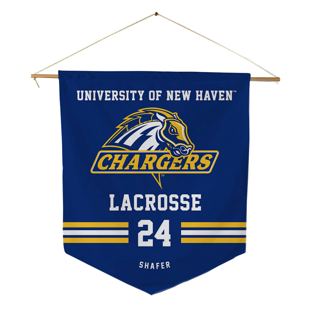 New Haven - NCAA Women's Lacrosse : Lucy Shafer - Pennant - 18" x 21"-0