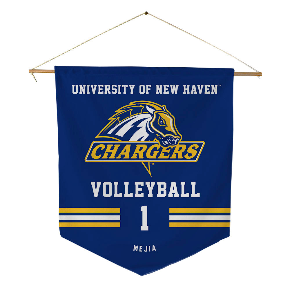 New Haven - NCAA Women's Volleyball : Alejandra Mejia - Pennant - 18" x 21"-0