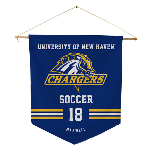 New Haven - NCAA Women's Soccer : Madison Maxwell - Pennant - 18" x 21"-0