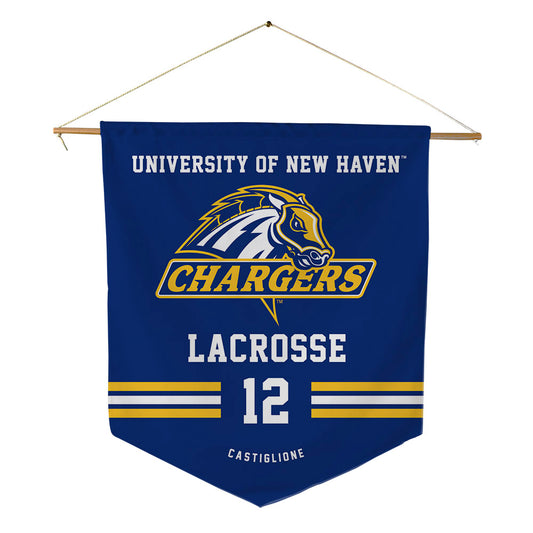 New Haven - NCAA Women's Lacrosse : Summer Castiglione - Pennant - 18" x 21"-0