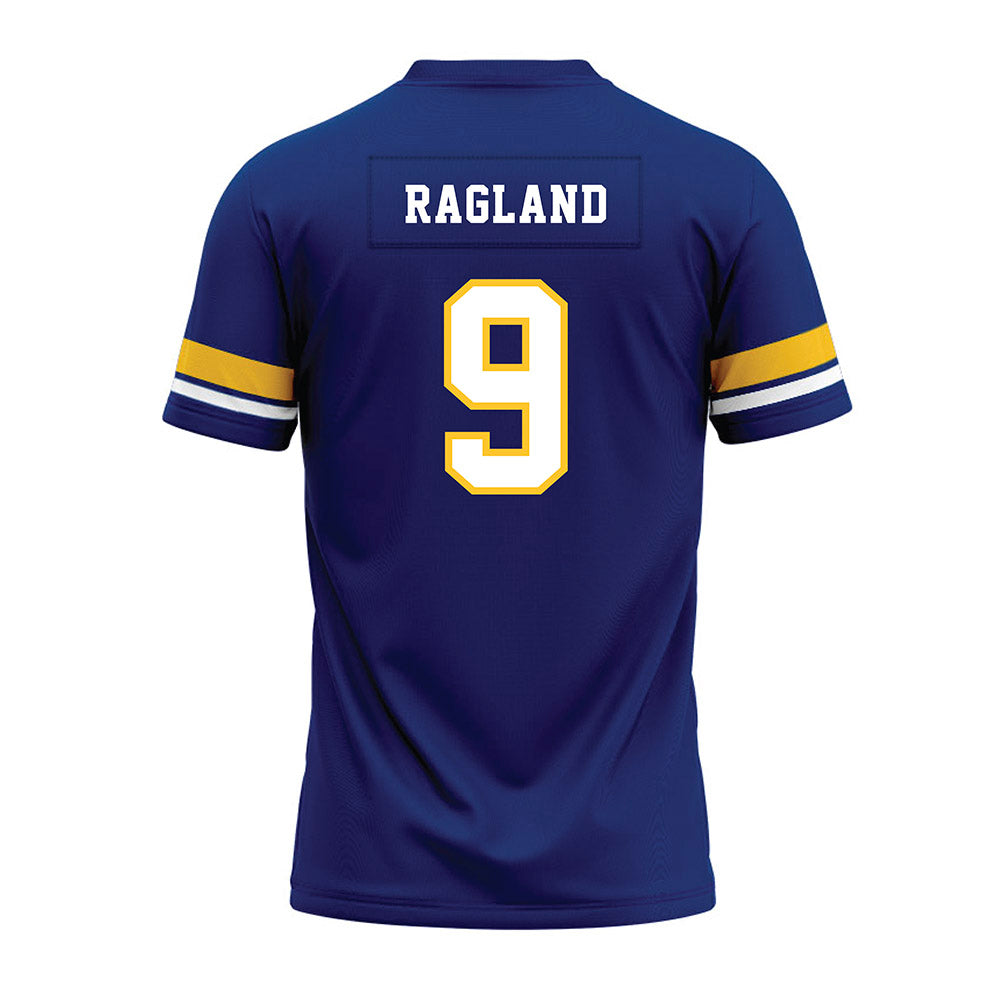 New Haven - NCAA Football : Sir Hezekiah Ragland - Blue Premium Football Jersey-1