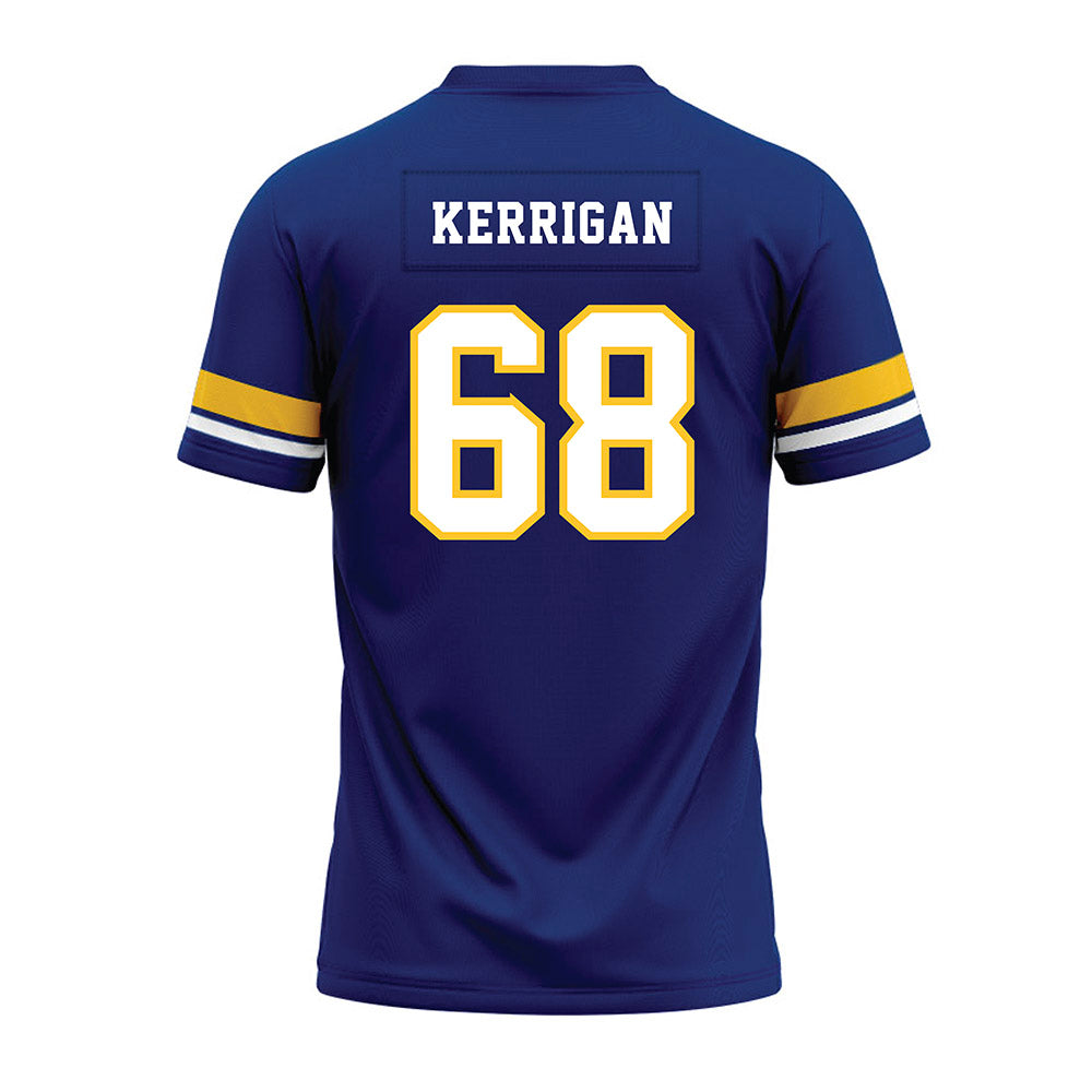 New Haven - NCAA Football : Mason Kerrigan - Blue Premium Football Jersey-1