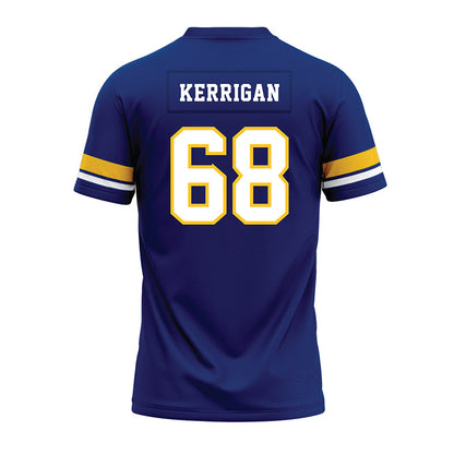 New Haven - NCAA Football : Mason Kerrigan - Blue Premium Football Jersey-1
