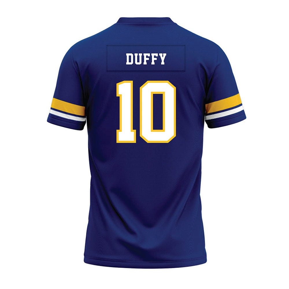 New Haven - NCAA Football : Aj Duffy - Blue Premium Football Jersey-1