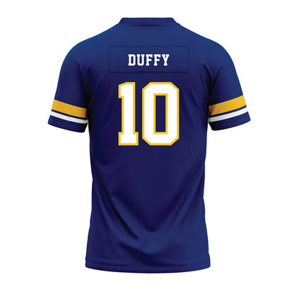New Haven - NCAA Football : Aj Duffy - Blue Premium Football Jersey-1