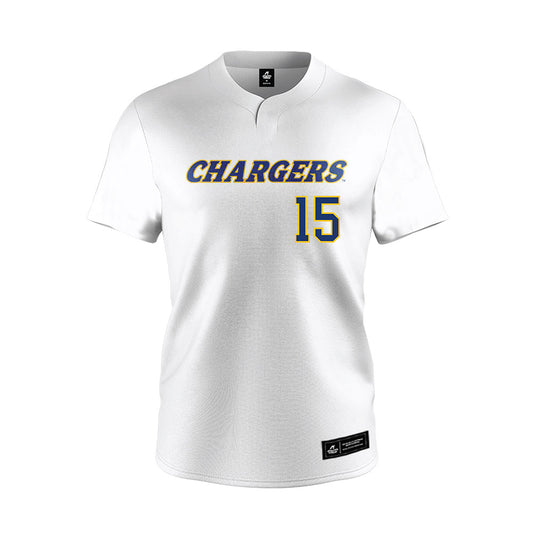 New Haven - NCAA Softball : Jordan Sarka - White Jersey-0