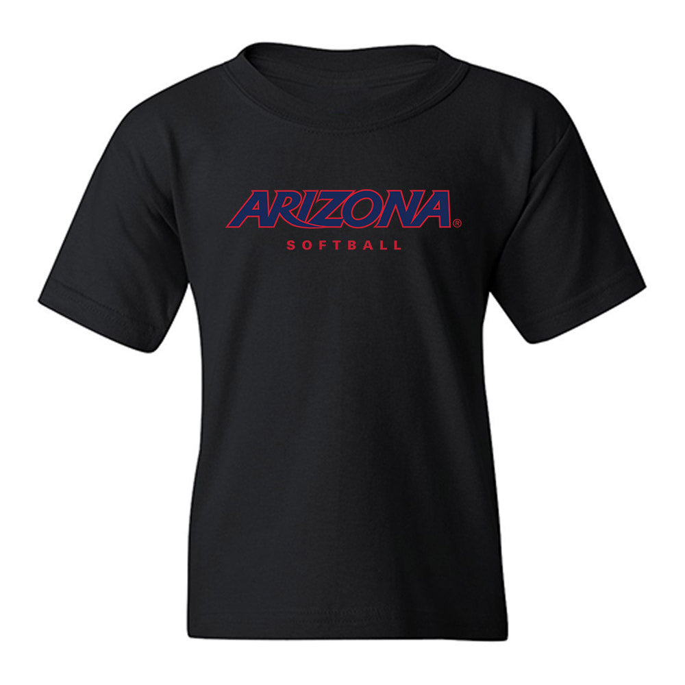 Arizona - NCAA Softball : - Team Caricature Youth T-Shirt-0
