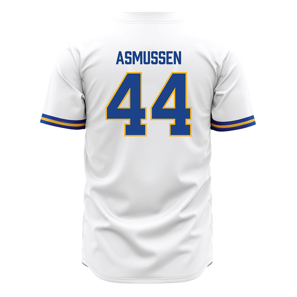 Pittsburgh - NCAA Baseball : Benjamin Asmussen - White Jersey-1