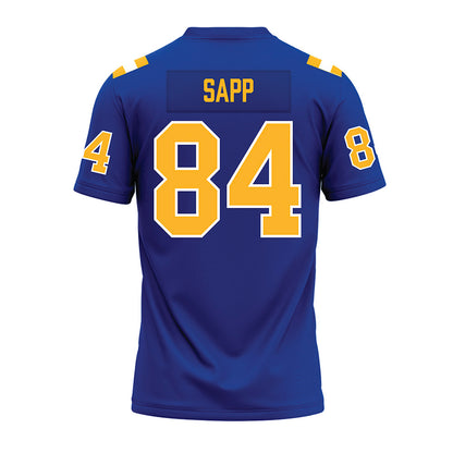 Pittsburgh - NCAA Football : Cam Sapp - Blue Premium Football Jersey-1