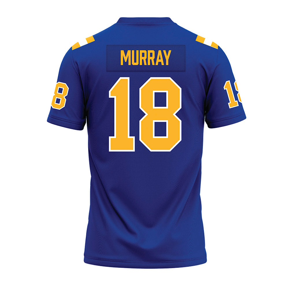 Pittsburgh - NCAA Football : Rashan Murray - Blue Premium Football Jersey-1