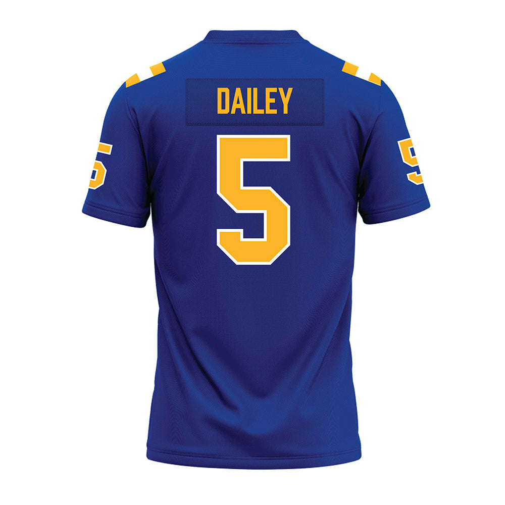 Pittsburgh - NCAA Football : Corey Dailey - Blue Premium Football Jersey-1