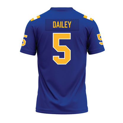 Pittsburgh - NCAA Football : Corey Dailey - Blue Premium Football Jersey-1
