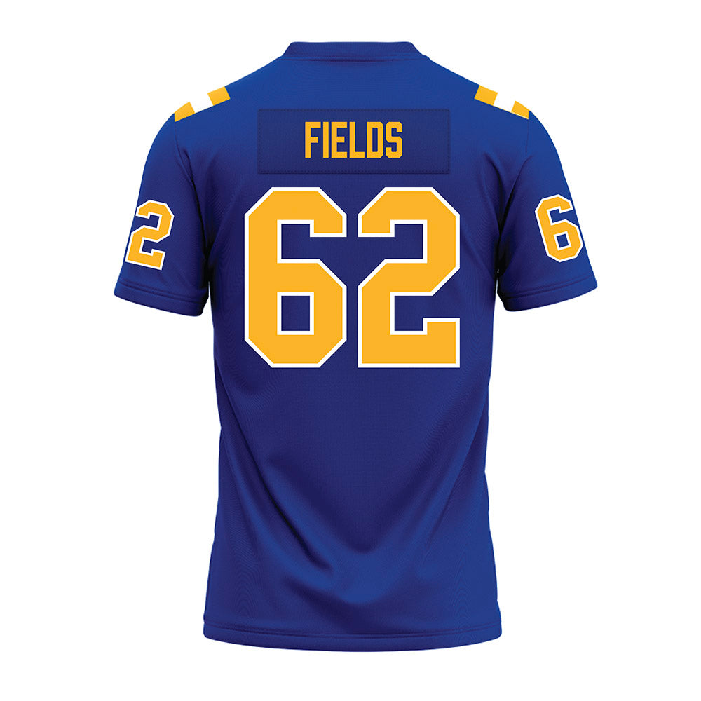 Pittsburgh - NCAA Football : Jordan Fields - Blue Premium Football Jersey-1