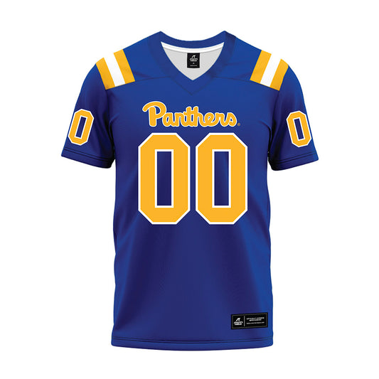 Pittsburgh - NCAA Football : Nicholas Howard - Blue Premium Football Jersey-0