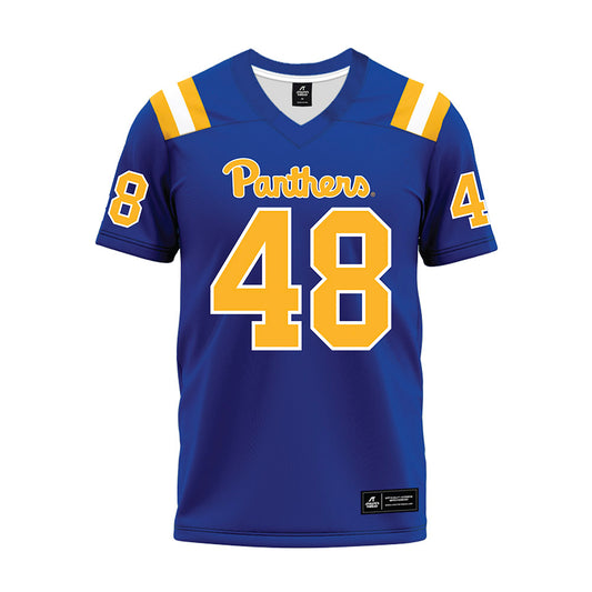 Pittsburgh - NCAA Football : Jackson Henry - Blue Premium Football Jersey-0