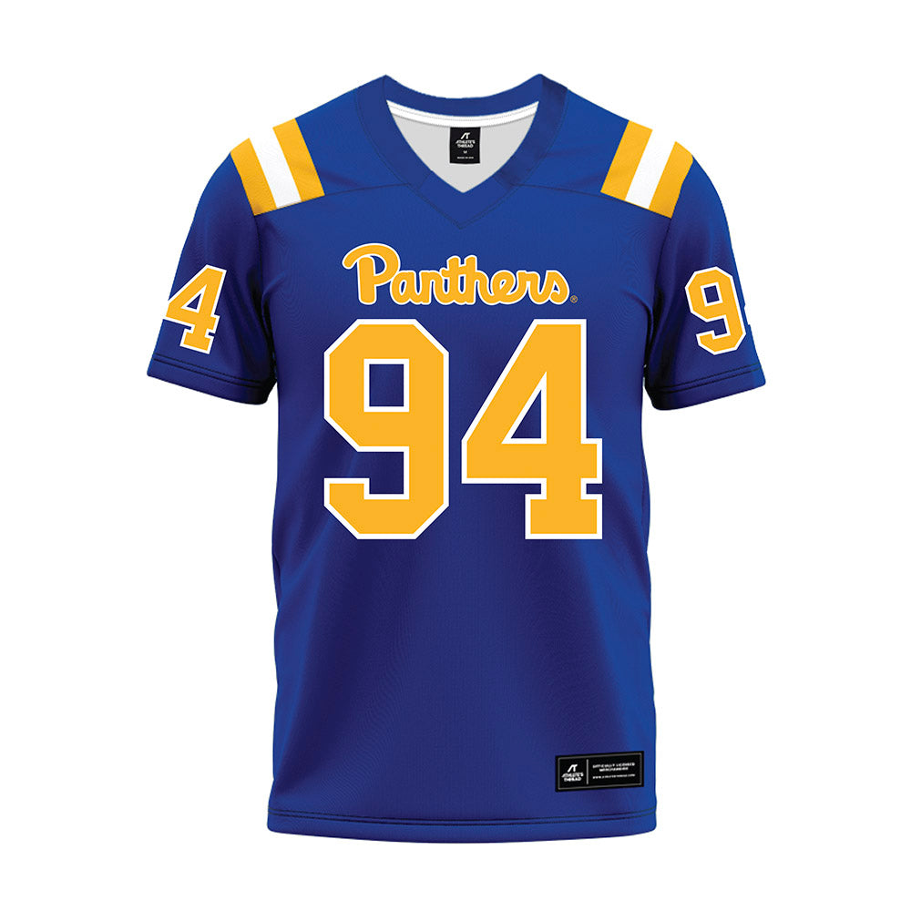 Pittsburgh - NCAA Football : Carter Genchi - Blue Premium Football Jersey-0
