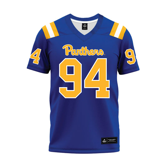 Pittsburgh - NCAA Football : Carter Genchi - Blue Premium Football Jersey-0