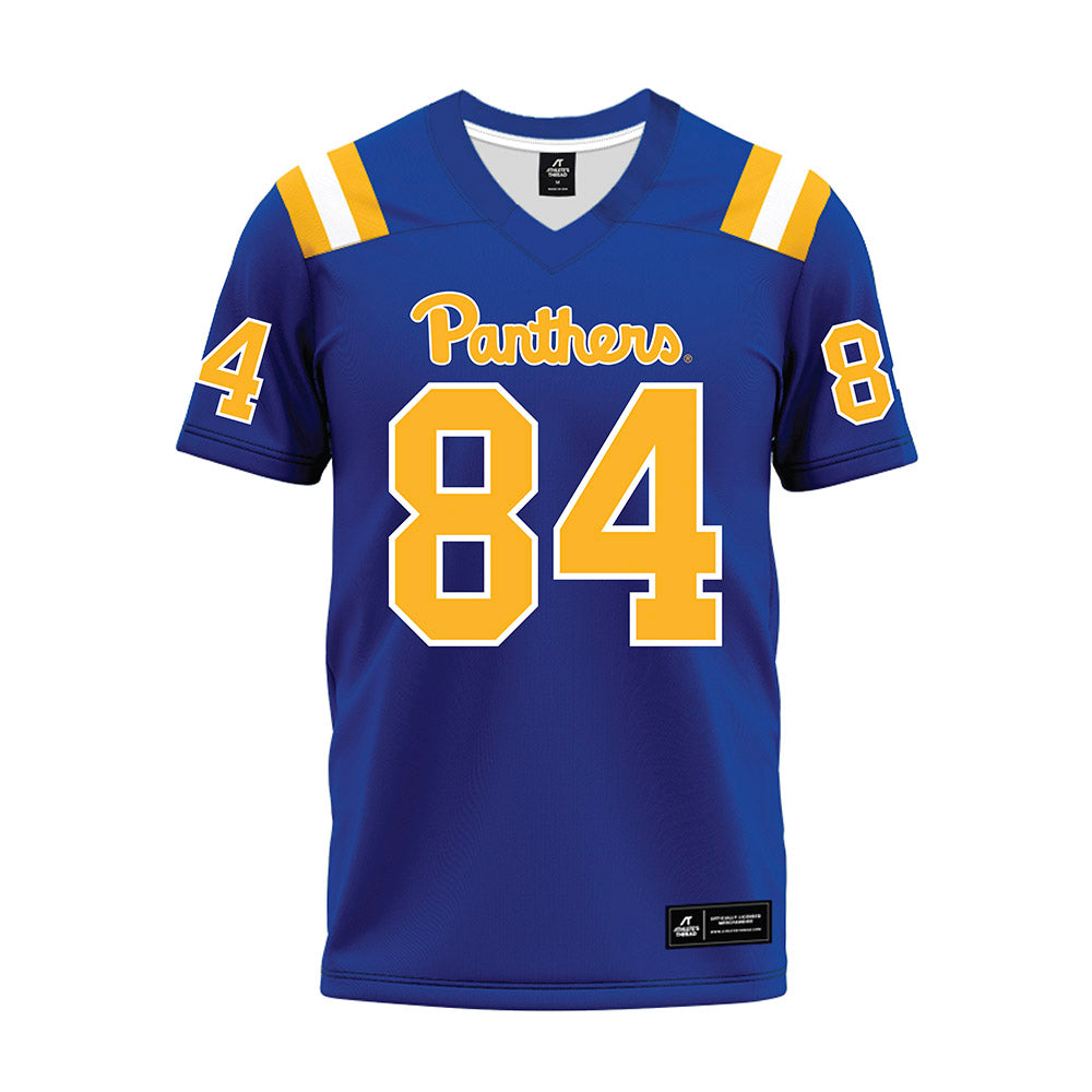 Pittsburgh - NCAA Football : Cam Sapp - Blue Premium Football Jersey-0