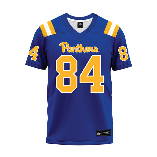 Pittsburgh - NCAA Football : Cam Sapp - Blue Premium Football Jersey-0