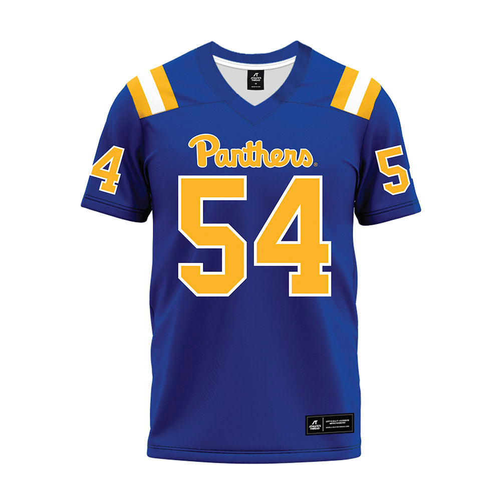Pittsburgh - NCAA Football : Justin Thompson - Blue Premium Football Jersey-0