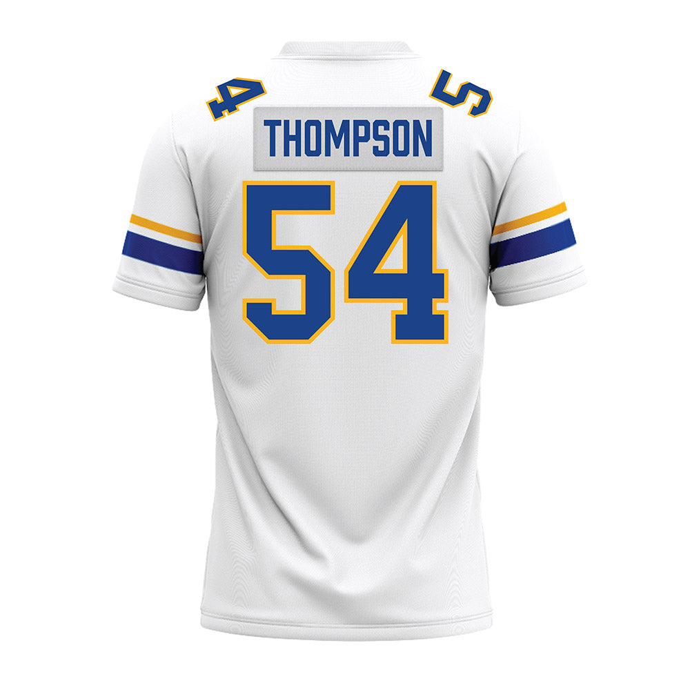 Pittsburgh - NCAA Football : Justin Thompson - White Premium Football Jersey-1