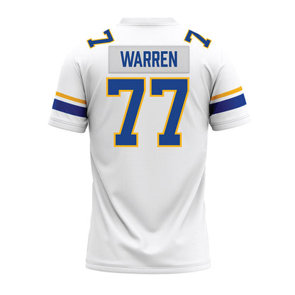 Pittsburgh - NCAA Football : Carter Warren - White Premium Football Jersey-1