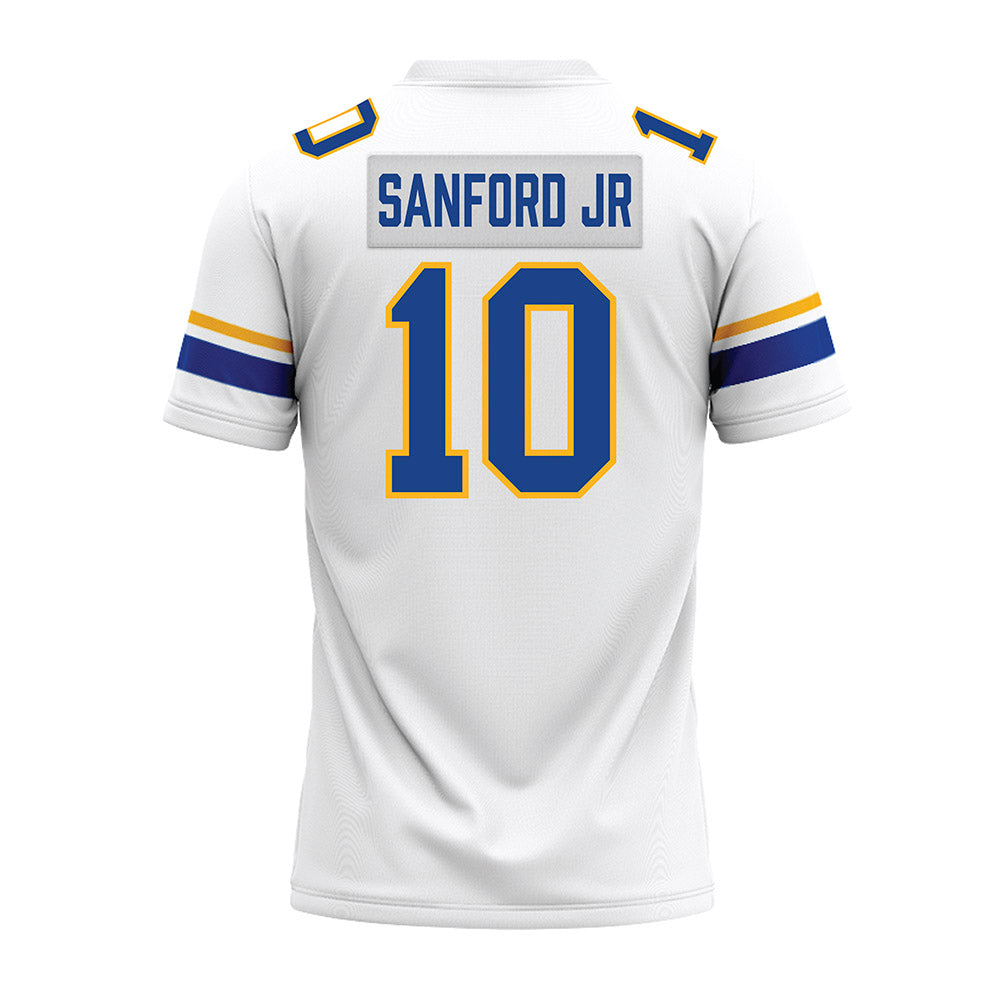 Pittsburgh - NCAA Football : Alex Sanford JR - White Premium Football Jersey-1