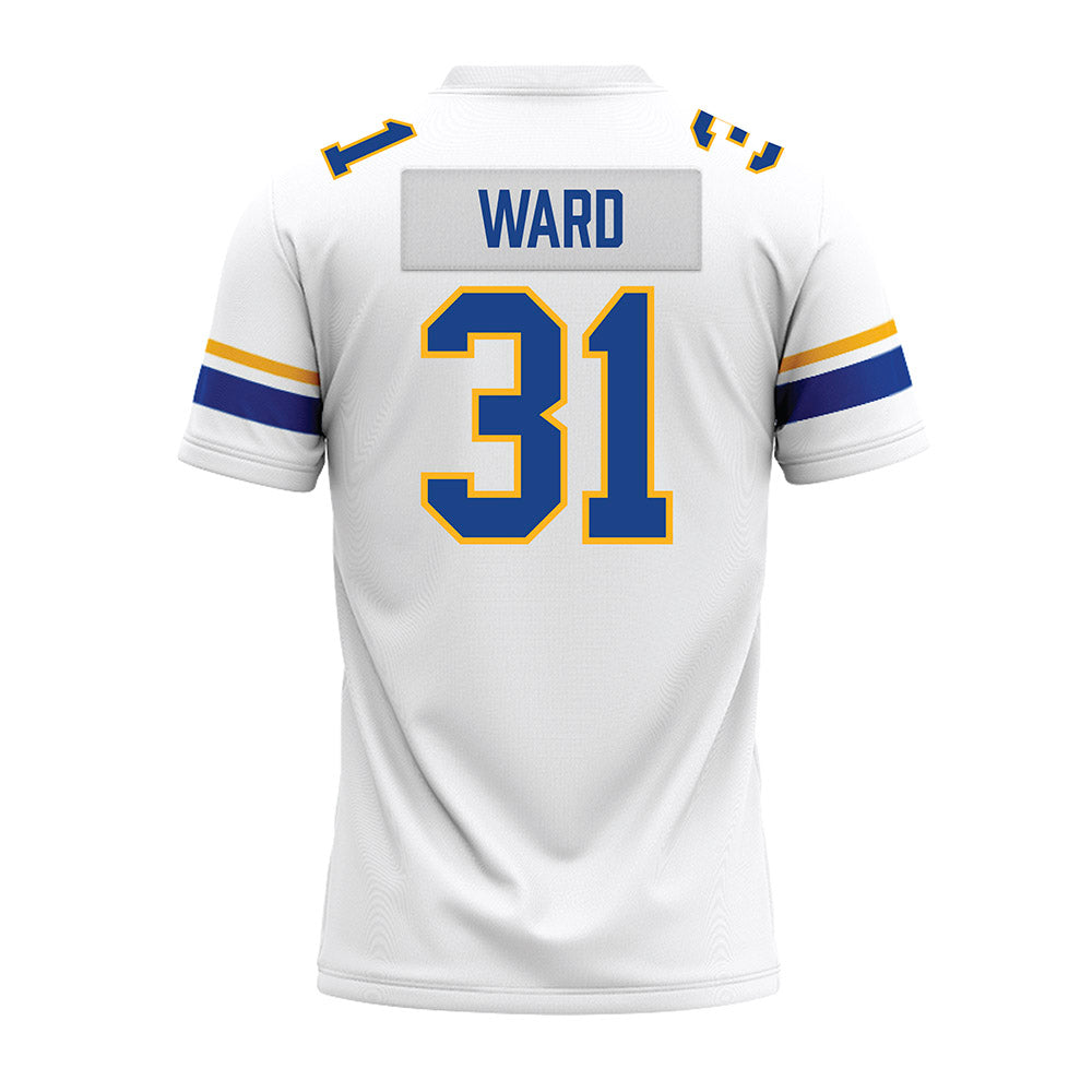 Pittsburgh - NCAA Football : DeMarco Ward - White Premium Football Jersey-1