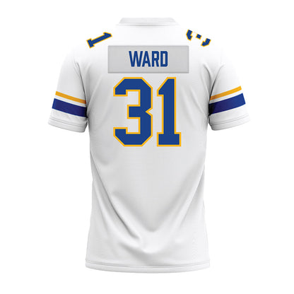 Pittsburgh - NCAA Football : DeMarco Ward - White Premium Football Jersey-1